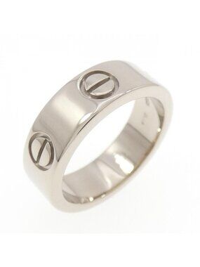 Cartier Love Ring White Gold